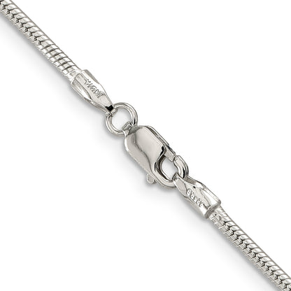 Sterling Silver 1.75mm Snake Chain Necklace
