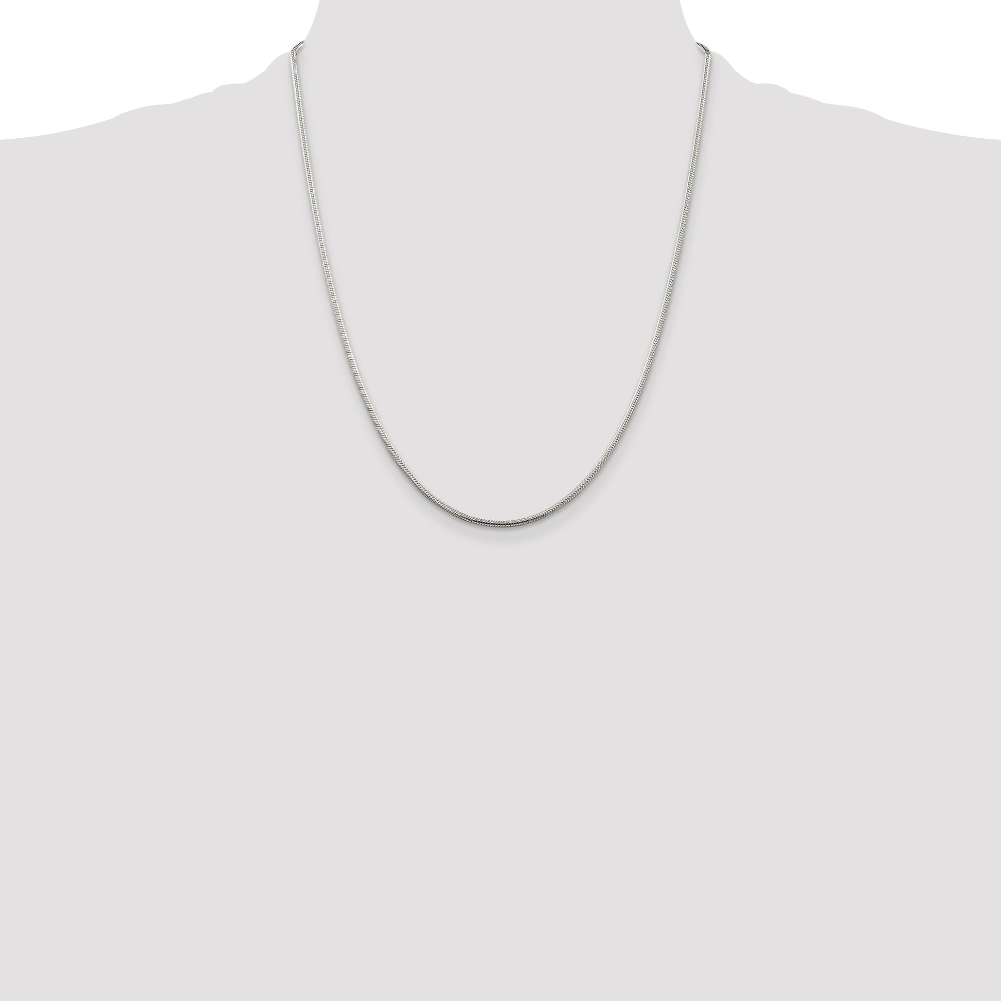Sterling Silver 1.75mm Snake Chain
