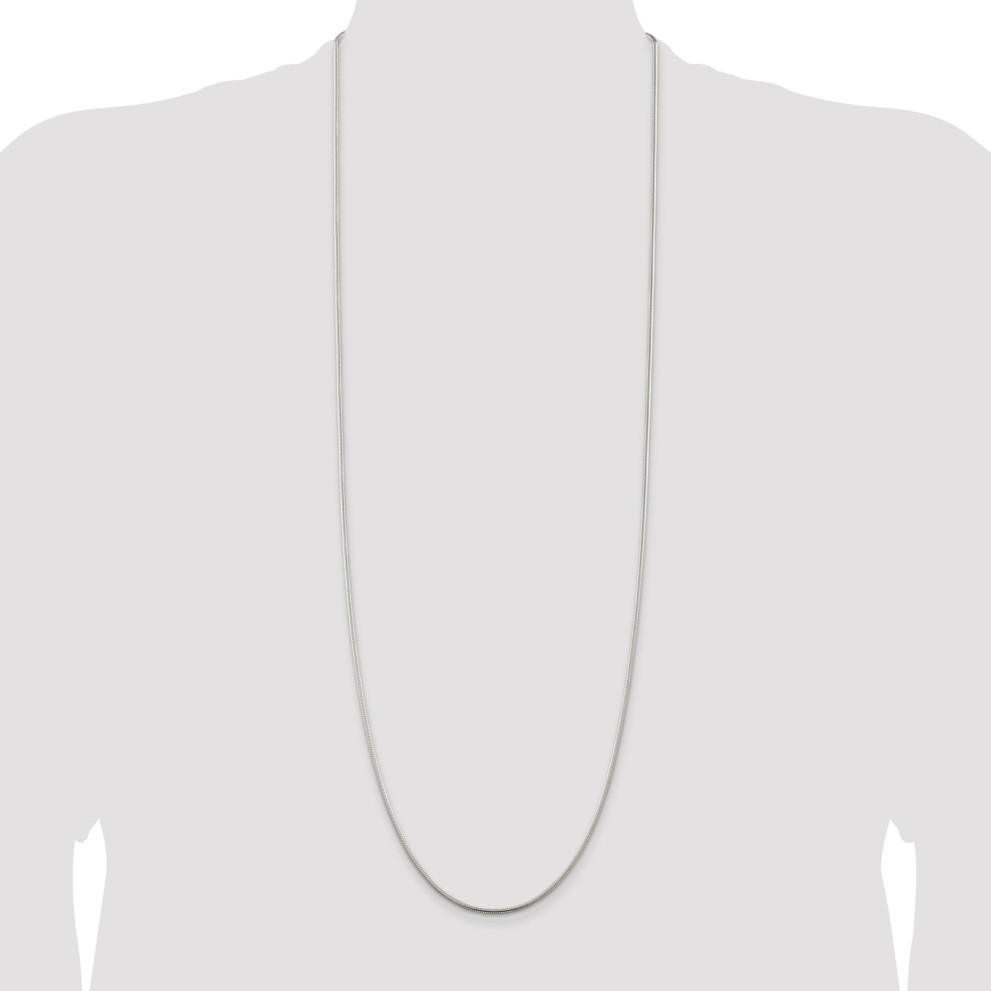 Sterling Silver 1.75mm Snake Chain