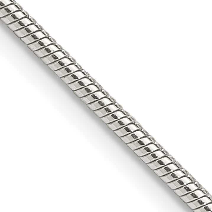 Sterling Silver 1.75mm Snake Chain Necklace