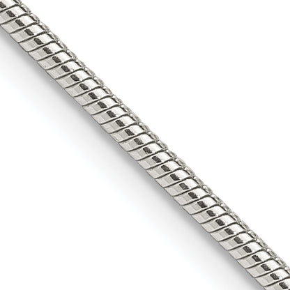 Sterling Silver 1.75mm Snake Chain Necklace
