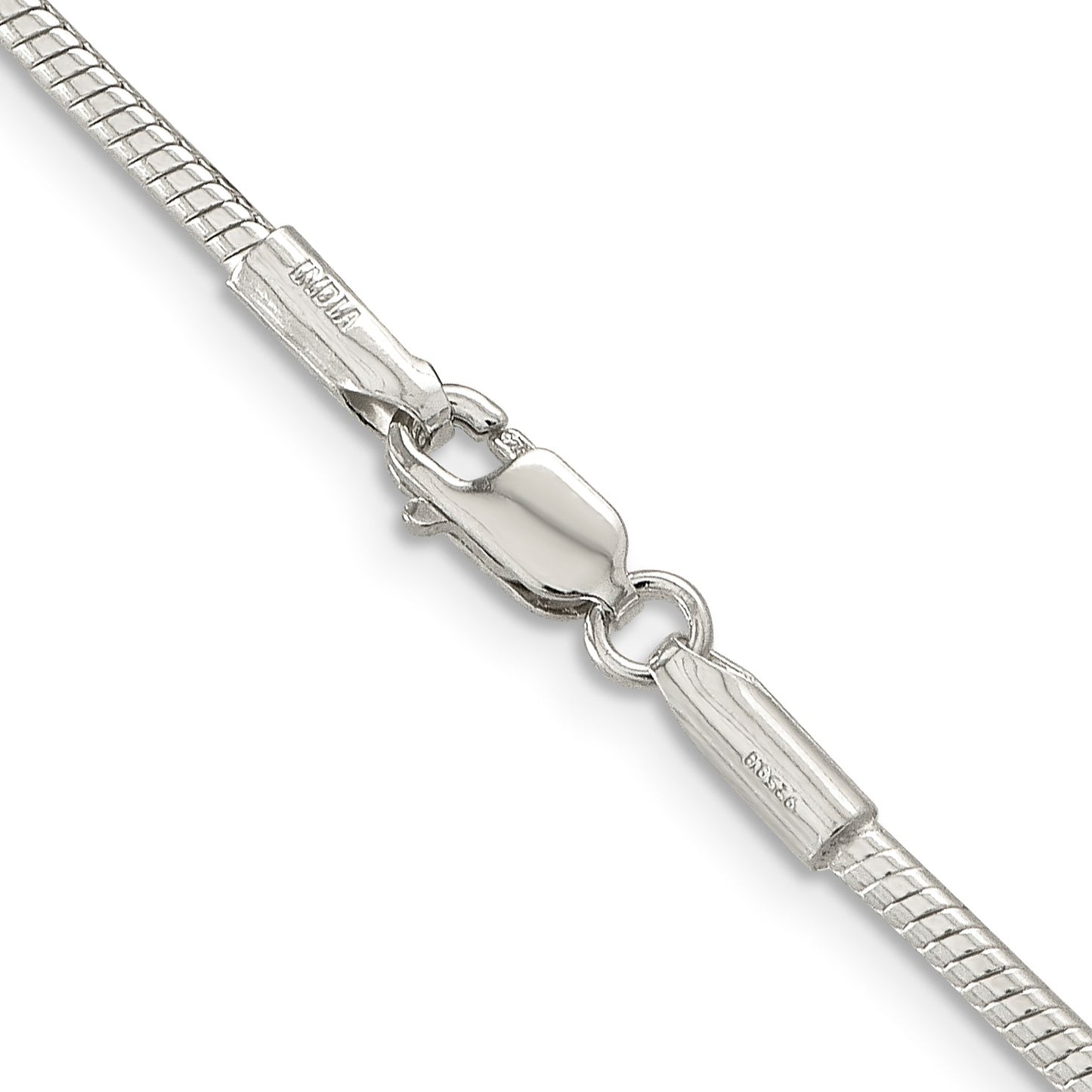 Sterling Silver 2mm Snake Chain