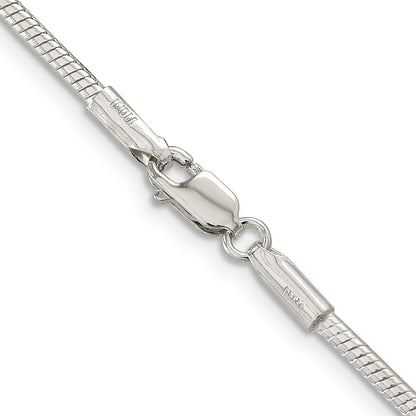 Sterling Silver 2mm Snake Chain