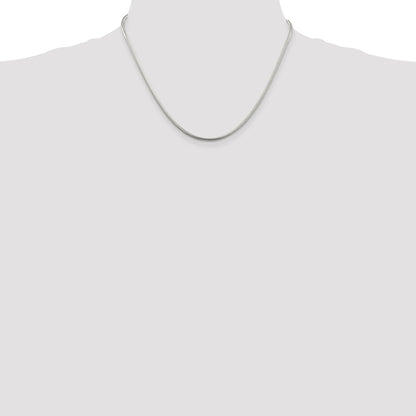 Sterling Silver 2mm Snake Chain