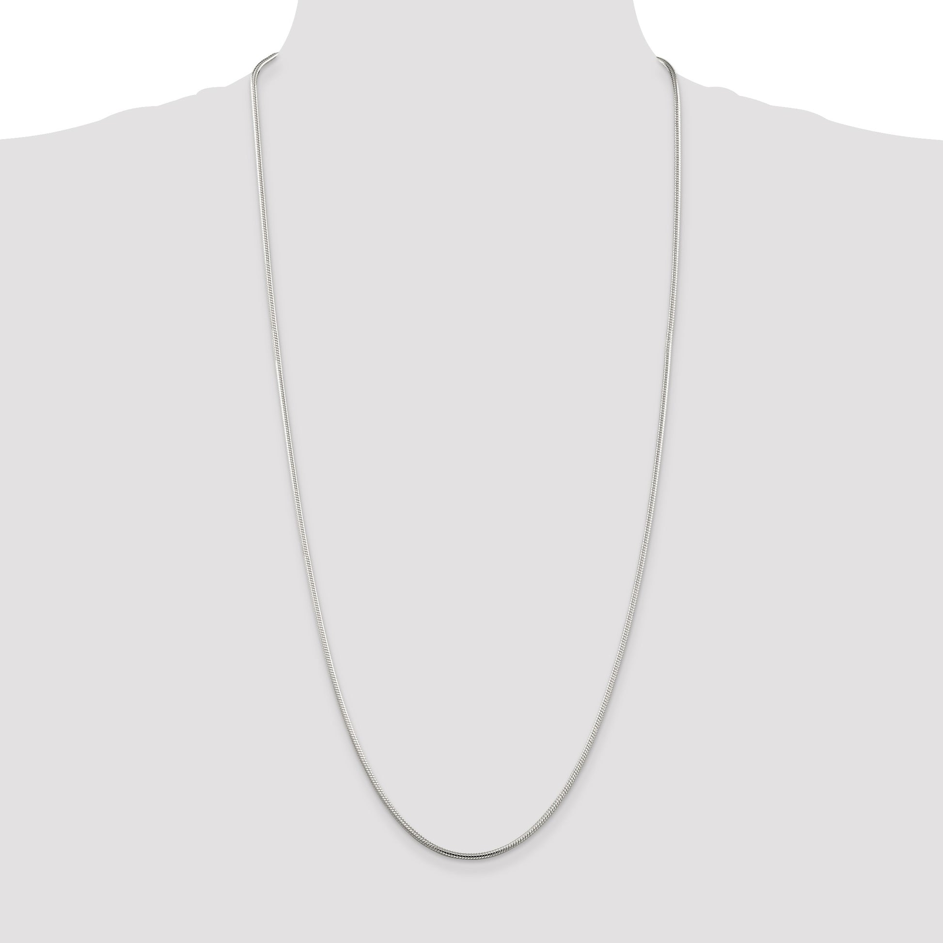 Sterling Silver 2mm Snake Chain