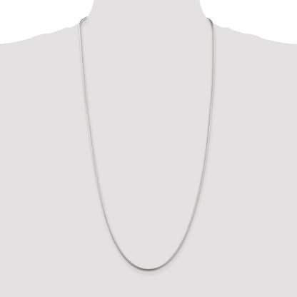 Sterling Silver 2mm Snake Chain
