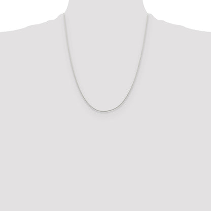 Sterling Silver 1mm Round Snake Chain