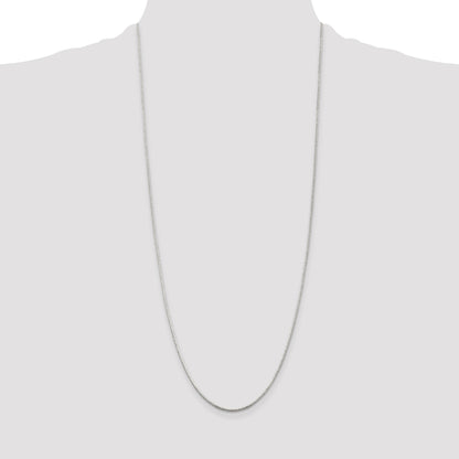 Sterling Silver 1.2mm Round Snake Chain