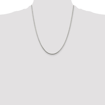 Sterling Silver 2mm Round Snake Chain