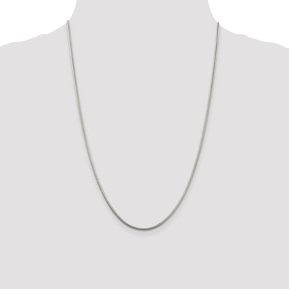 Sterling Silver 2mm Round Snake Chain