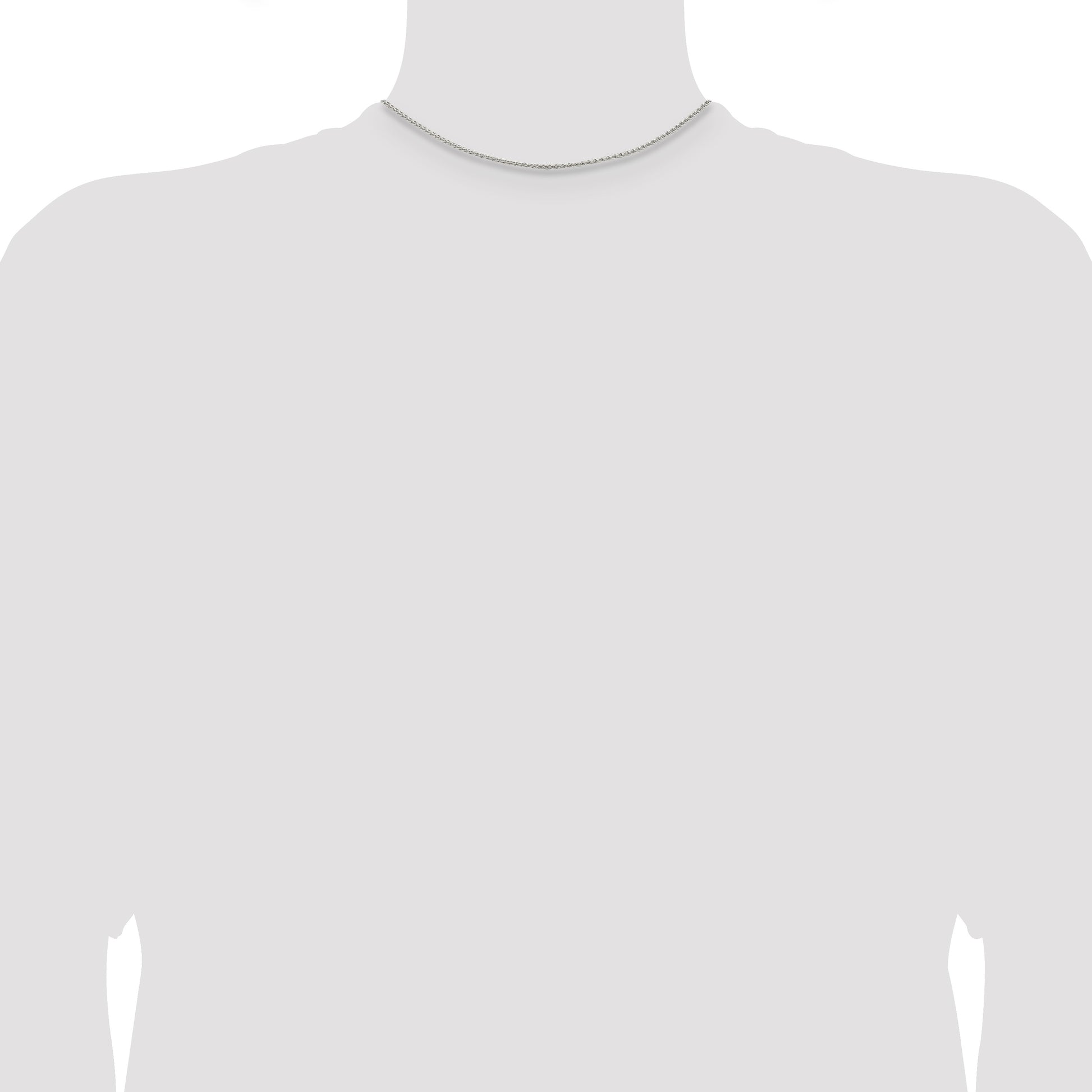 Sterling Silver 1.5mm Round Spiga Chain