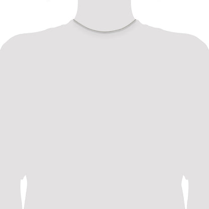 Sterling Silver 1.5mm Round Spiga Chain