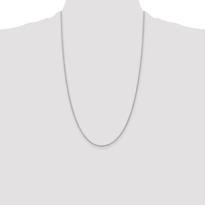 Sterling Silver 1.5mm Round Spiga Chain