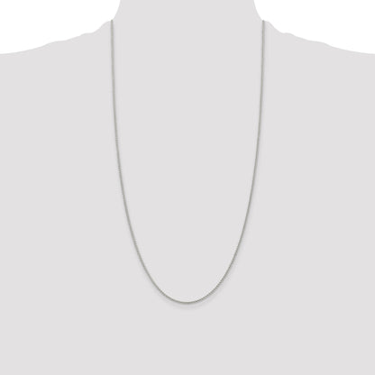 Sterling Silver 1.5mm Round Spiga Chain