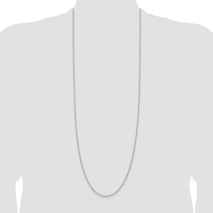 Sterling Silver 1.5mm Round Spiga Chain