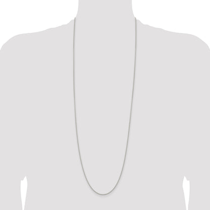 Sterling Silver 1.6mm Round Spiga Chain