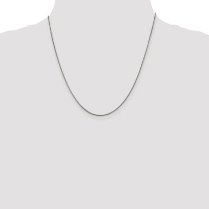 Sterling Silver .8mm Square Snake Chain