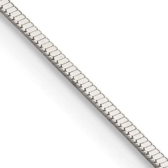 Sterling Silver .8mm Square Snake Chain