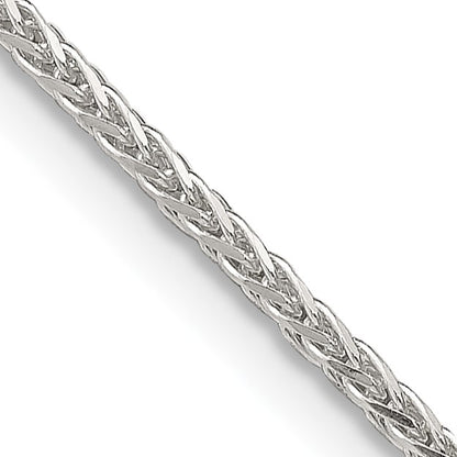 Sterling Silver 1.45mm Diamond-cut Round Spiga Chain