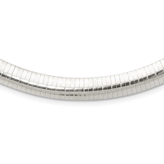 Sterling Silver 10mm Cubetto Necklace