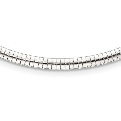 Sterling Silver 4mm Cubetto Necklace