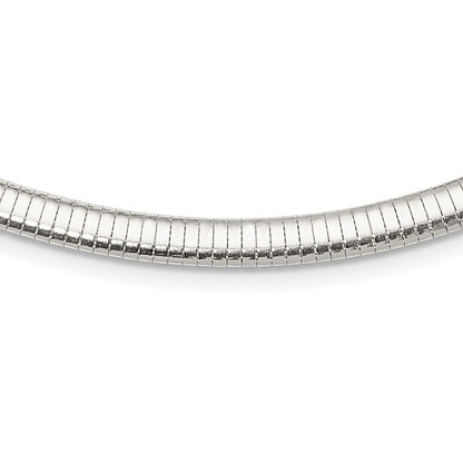Sterling Silver 6mm Cubetto Necklace
