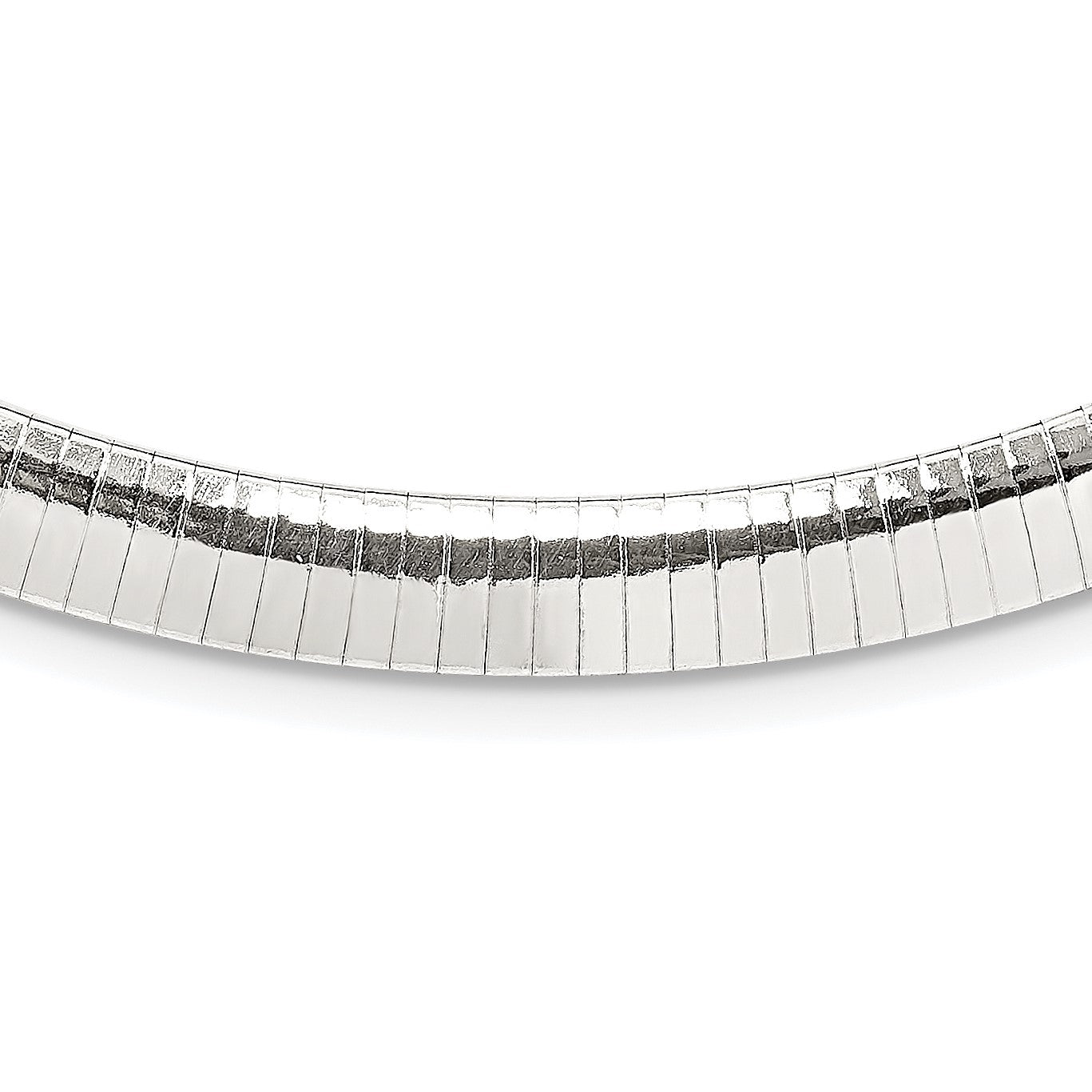 Sterling Silver 8mm Cubetto Necklace