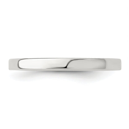 Sterling Silver 2mm Lightweight Flat Size 12 Band