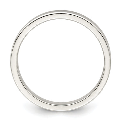 Sterling Silver 3mm Lightweight Flat Size 10.5 Band