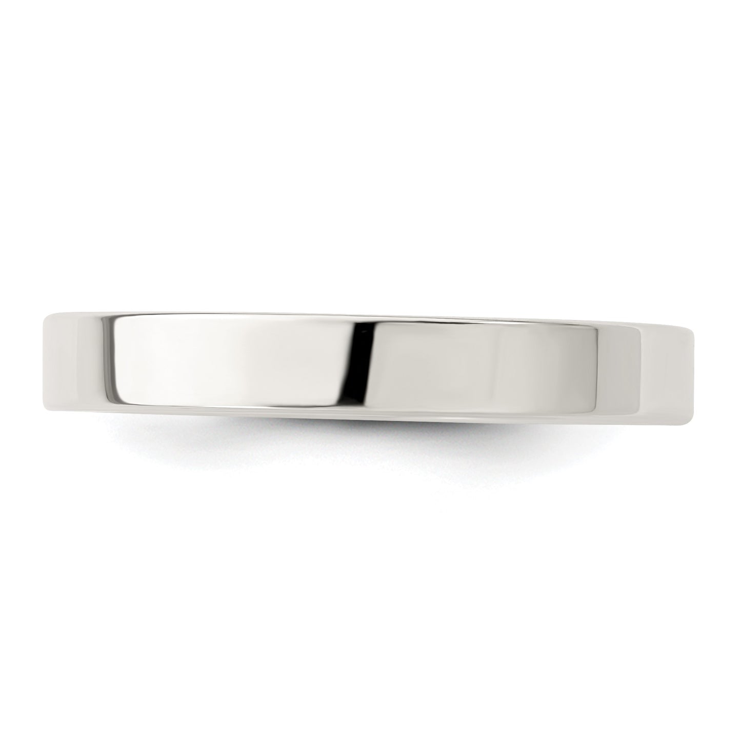 Sterling Silver 3mm Lightweight Flat Size 11.5 Band