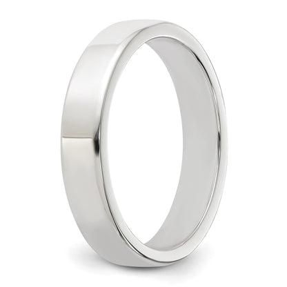 Sterling Silver 4mm Lightweight Flat Size 12 Band