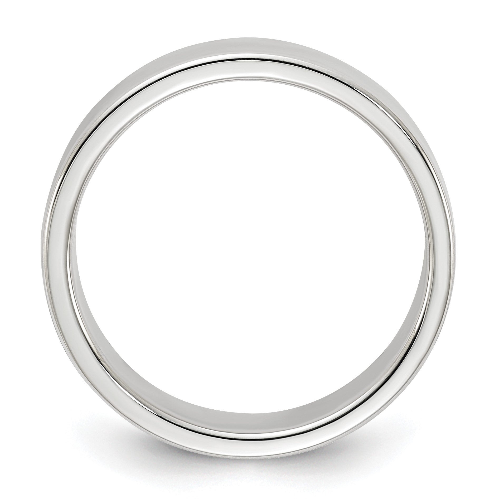 Sterling Silver 5mm Lightweight Flat Size 4.5 Band