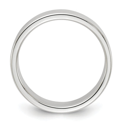 Sterling Silver 5mm Lightweight Flat Size 4.5 Band