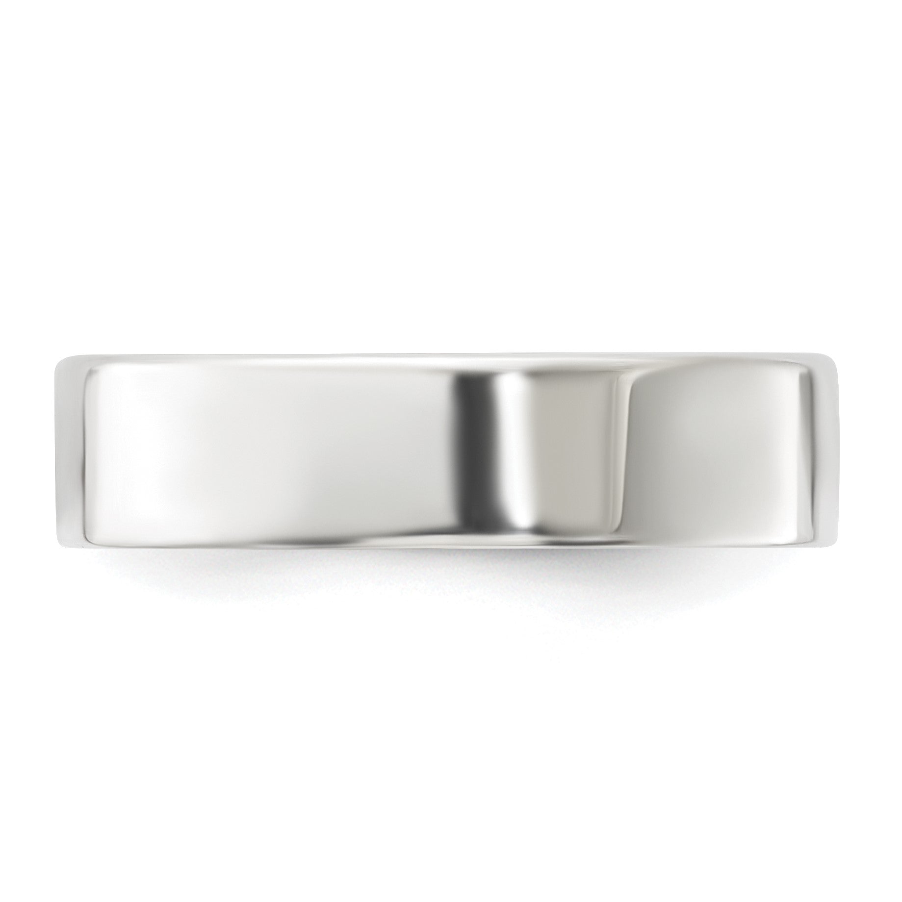 Sterling Silver 5mm Lightweight Flat Size 4.5 Band