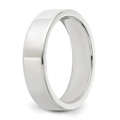 Sterling Silver 5mm Lightweight Flat Size 5 Band
