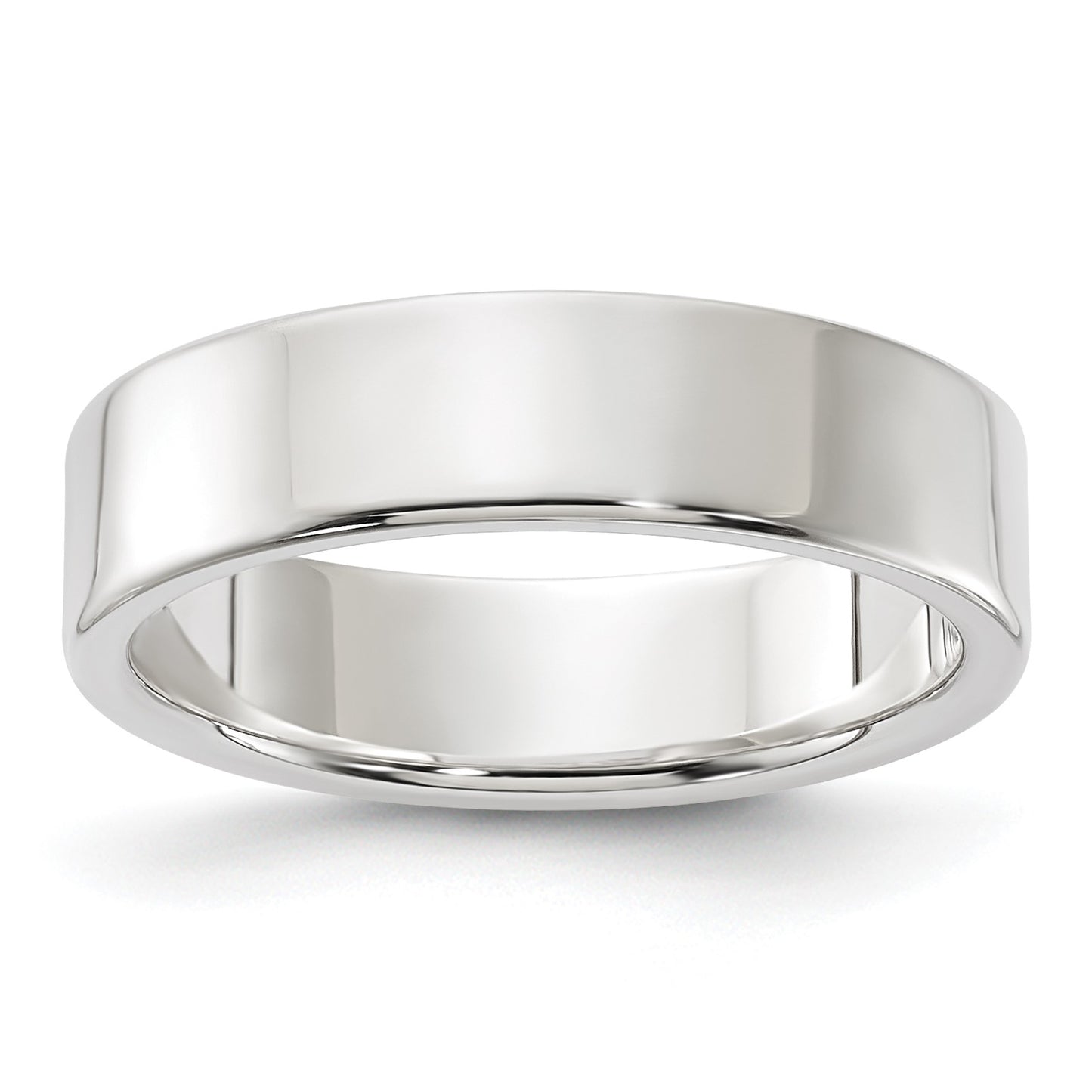 Sterling Silver 5mm Lightweight Flat Size 4.5 Band