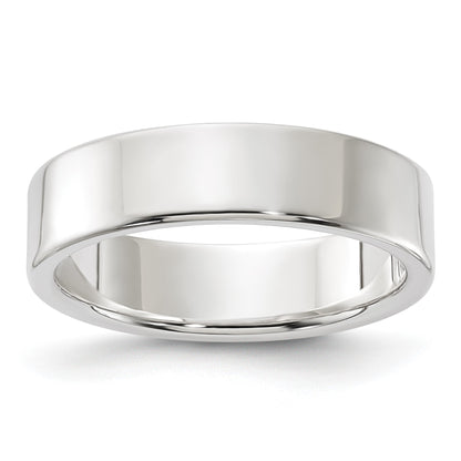 Sterling Silver 5mm Lightweight Flat Size 4.5 Band