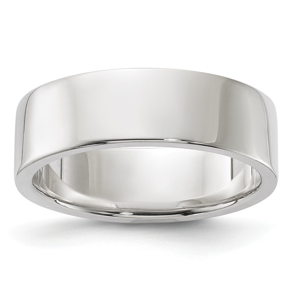 Sterling Silver 6mm Lightweight Flat Size 6.5 Band