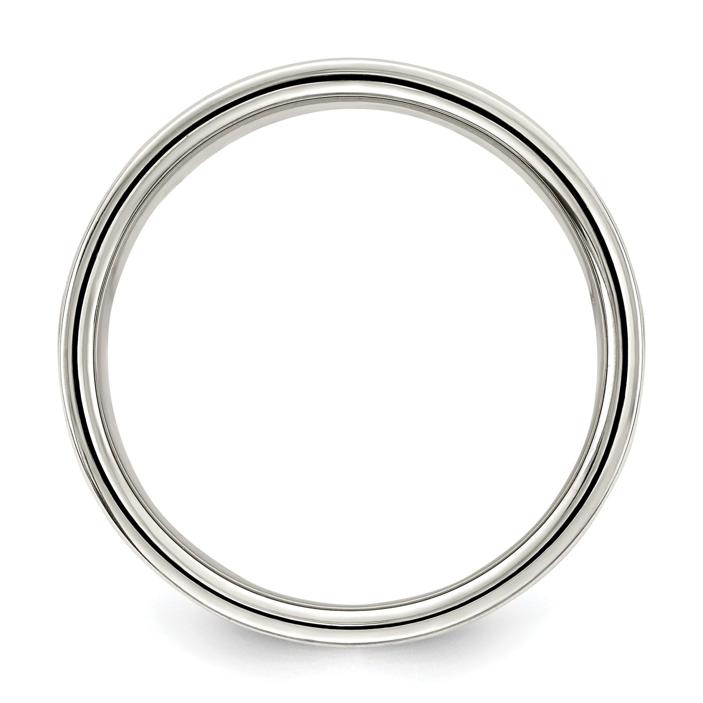 Sterling Silver 9mm Lightweight Flat Size 9 Band
