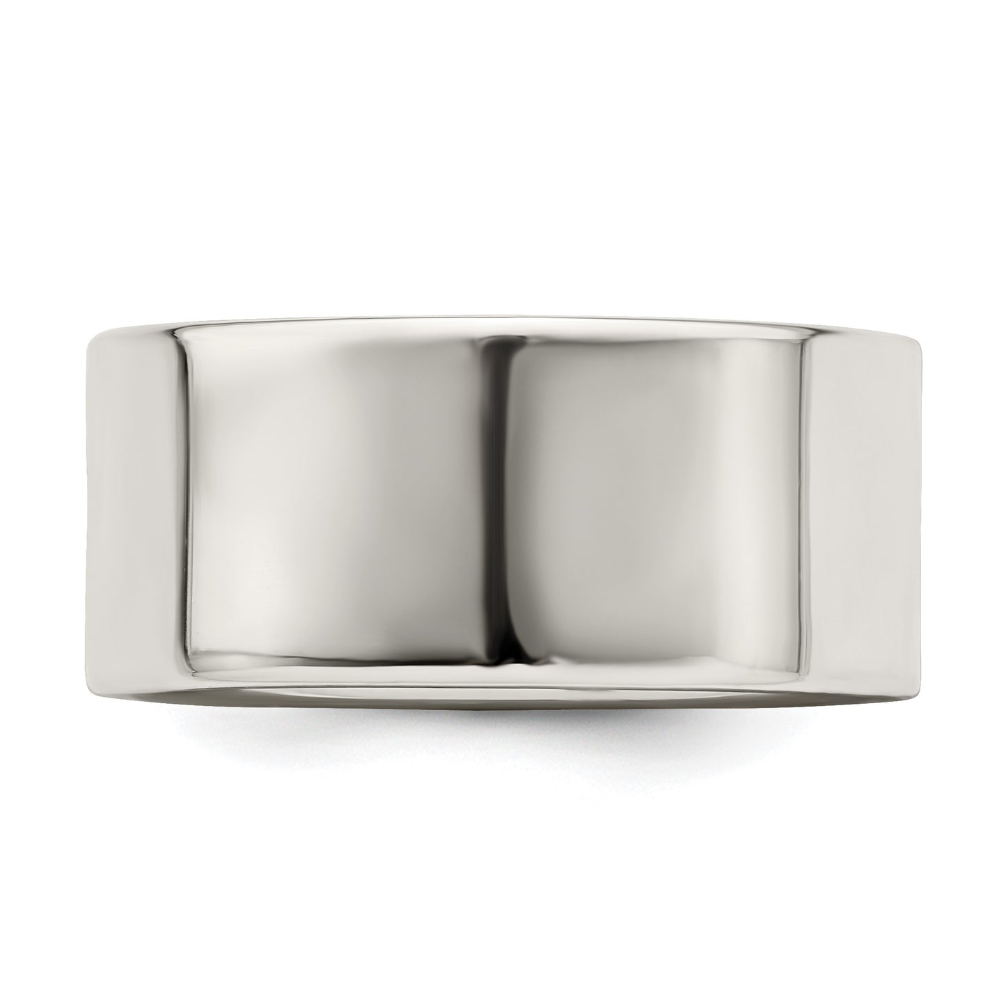 Sterling Silver 9mm Lightweight Flat Size 8 Band