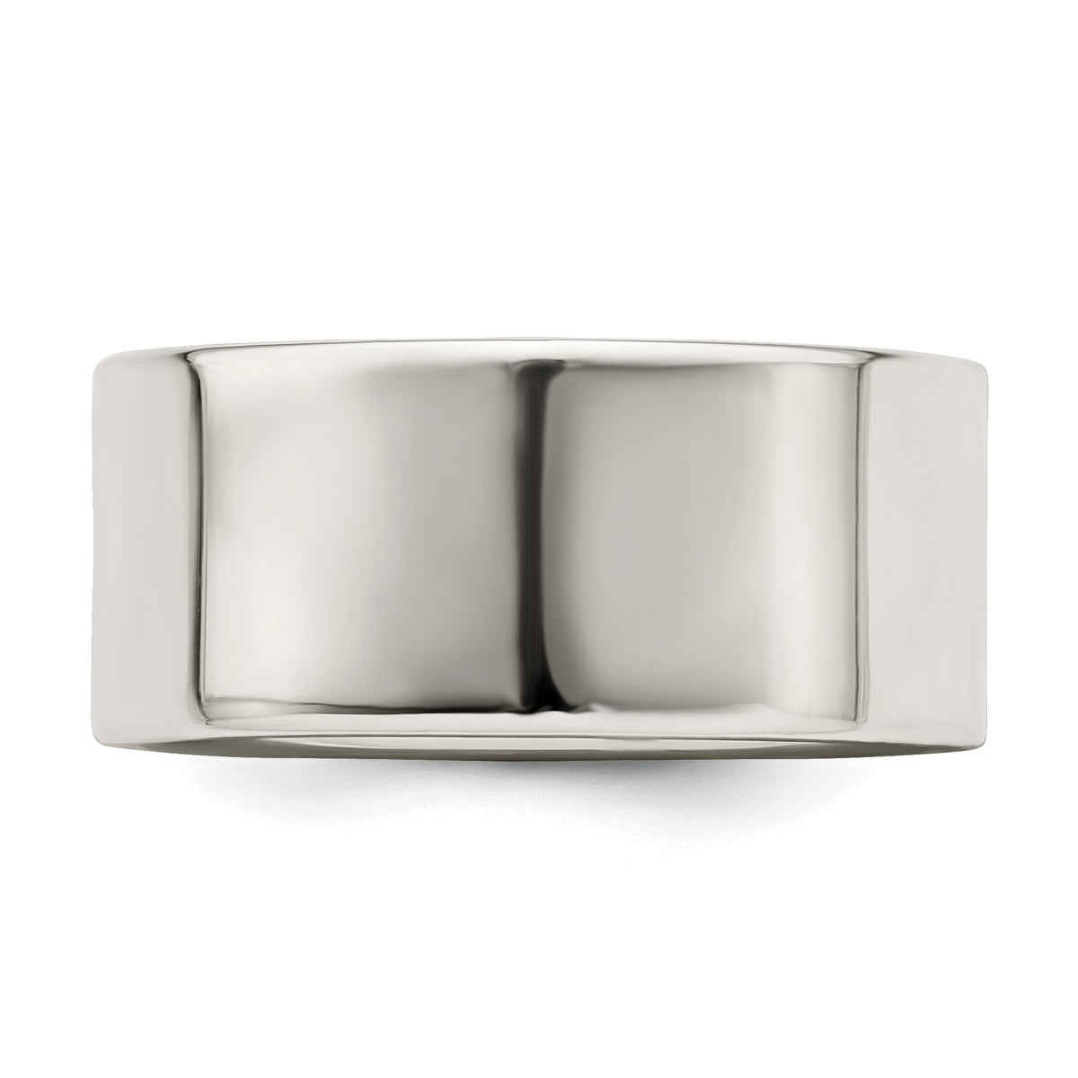 Sterling Silver 9mm Lightweight Flat Size 11 Band