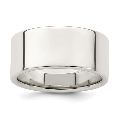 Sterling Silver 9mm Lightweight Flat Size 6.5 Band