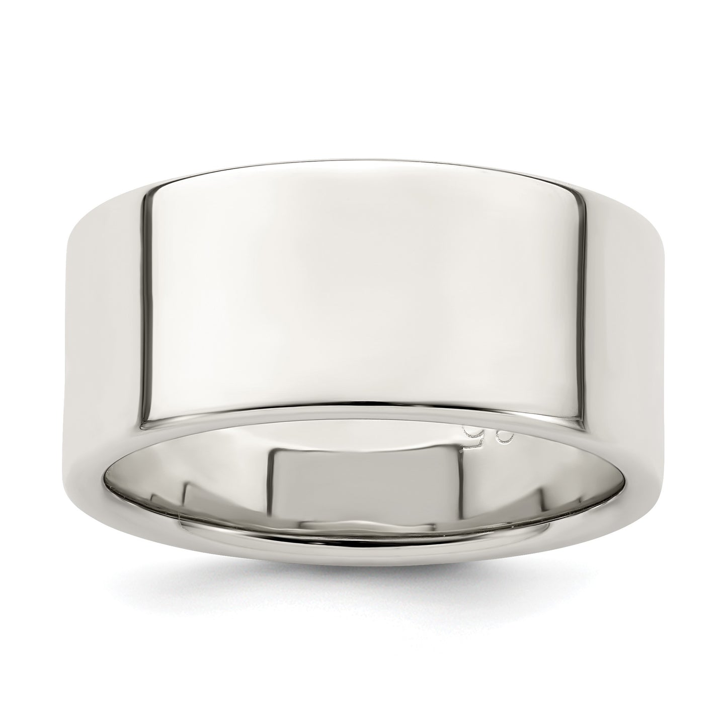 Sterling Silver 9mm Lightweight Flat Size 9.5 Band