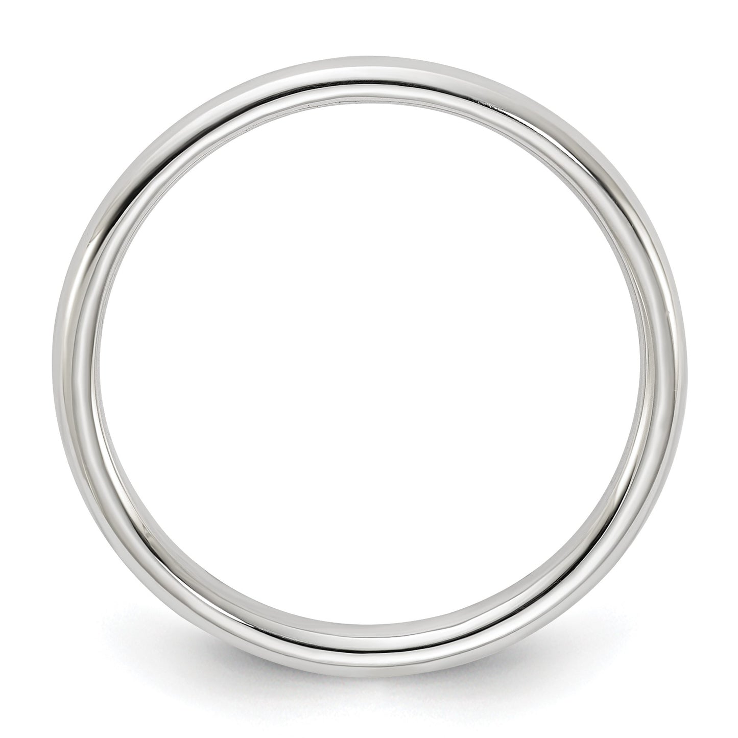 Sterling Silver 2mm Half Round Size 13.5 Band