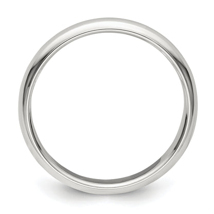 Sterling Silver 3mm Half Round Size 8.5 Band