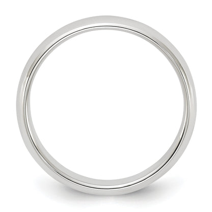 Sterling Silver 4mm Half Round Size 12.5 Band