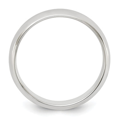 Sterling Silver 5mm Half Round Size 11.5 Band