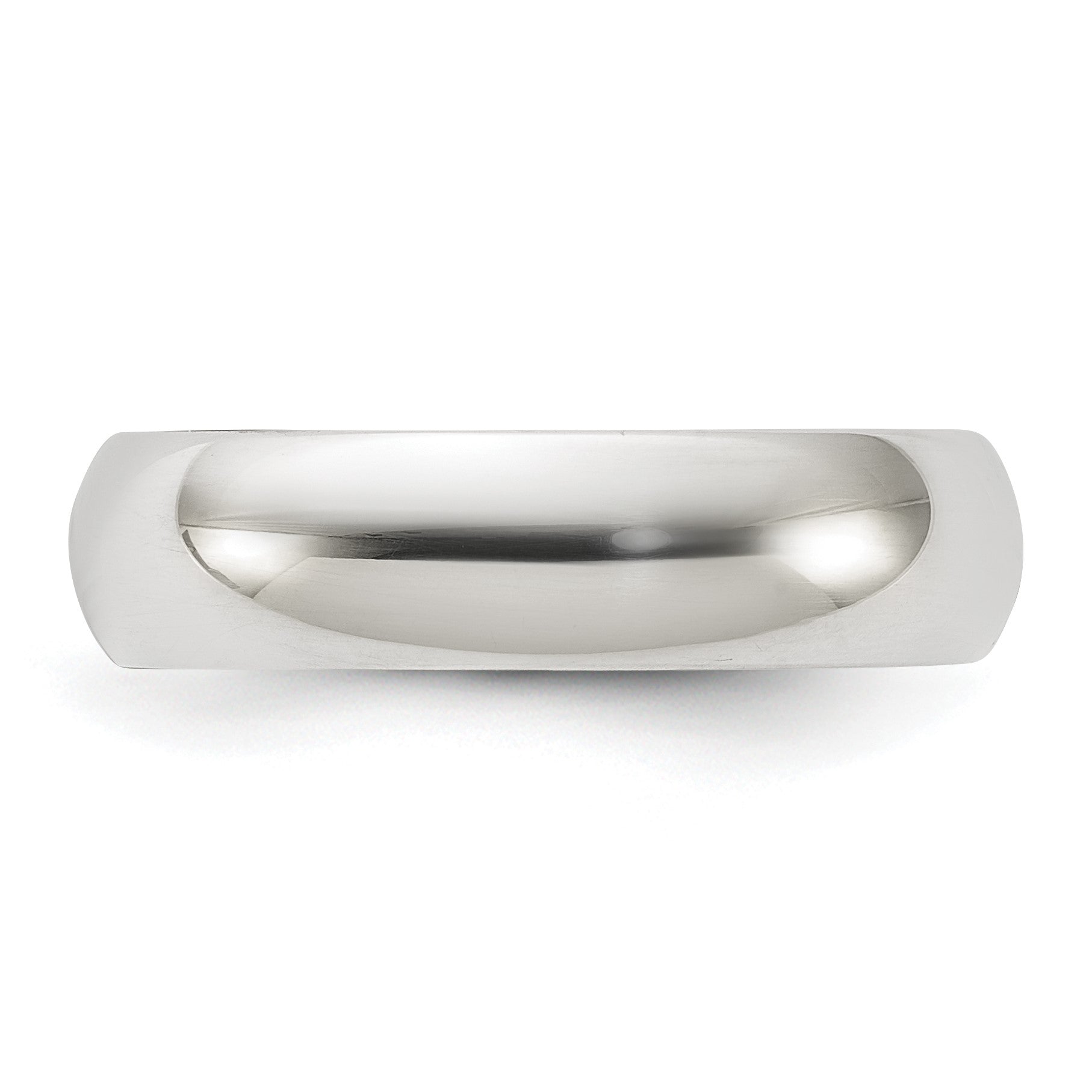 Sterling Silver 5mm Half Round Size 11.5 Band