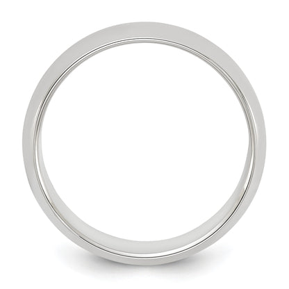 Sterling Silver 6mm Half Round Size 11 Band