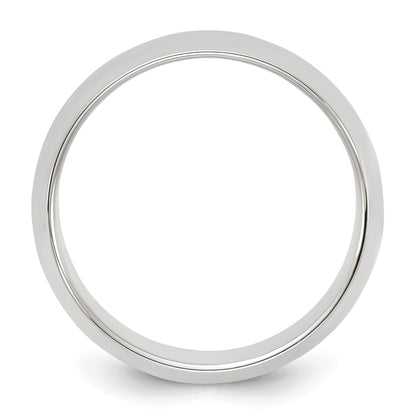 Sterling Silver 8mm Half Round Size 9.5 Band